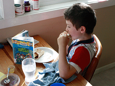 z likes to read 02
